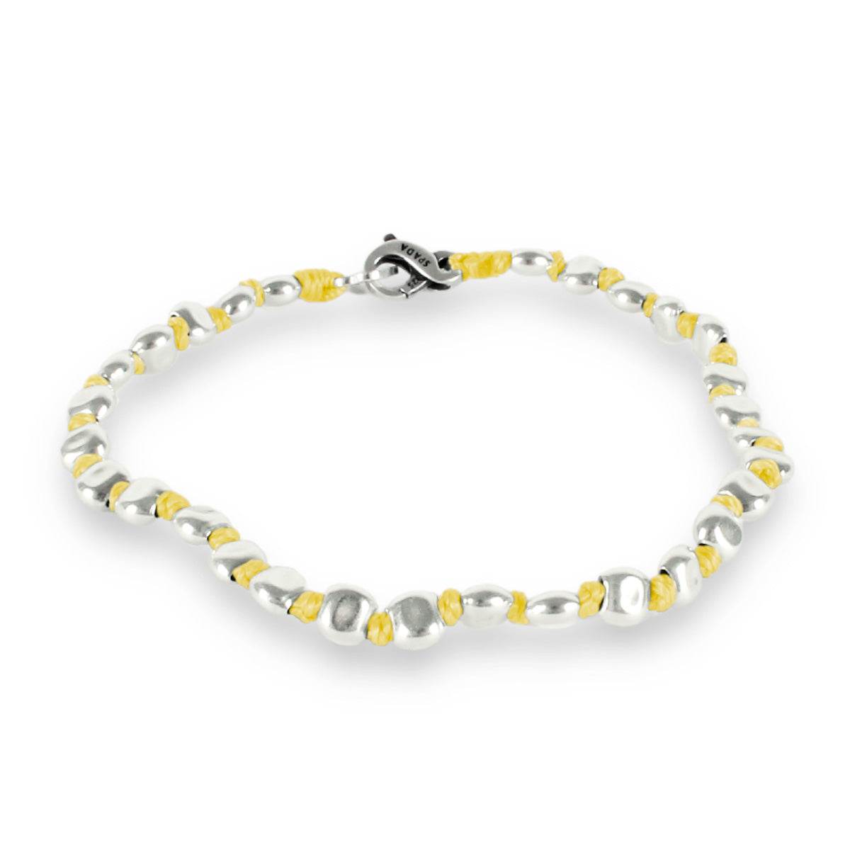 Bracciale spadino globuli piccoli - SPBR274 - Spadarella Gioielli