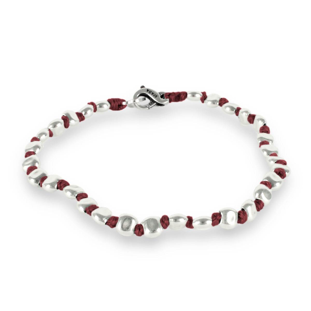 Bracciale spadino globuli piccoli - SPBR274 - Spadarella Gioielli