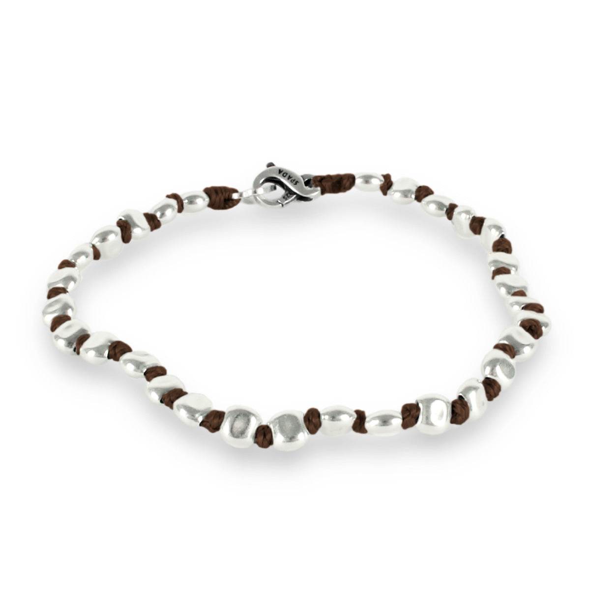 Bracciale spadino globuli piccoli - SPBR274 - Spadarella Gioielli
