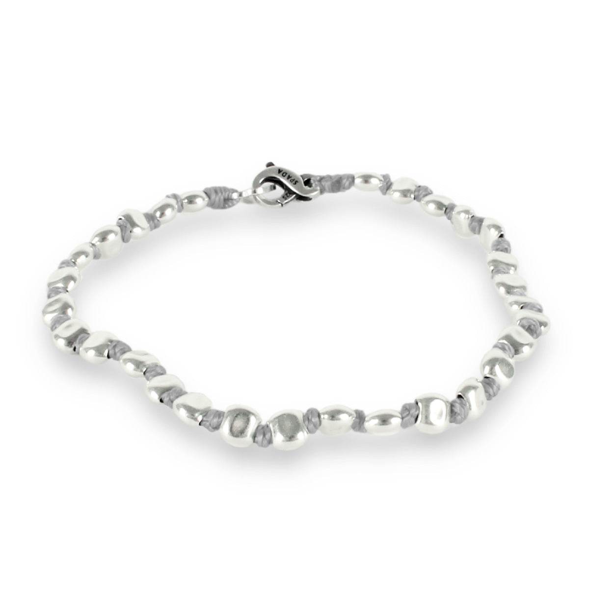 Bracciale spadino globuli piccoli - SPBR274 - Spadarella Gioielli