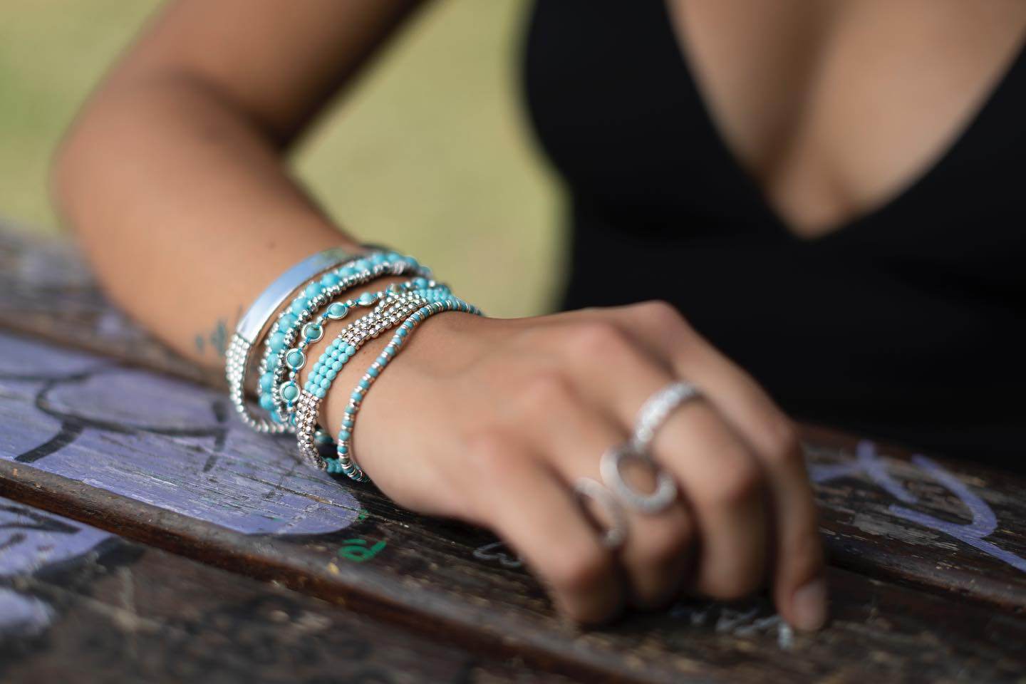 Bracciale spadino targhetta - SPBR596 - Spadarella Gioielli