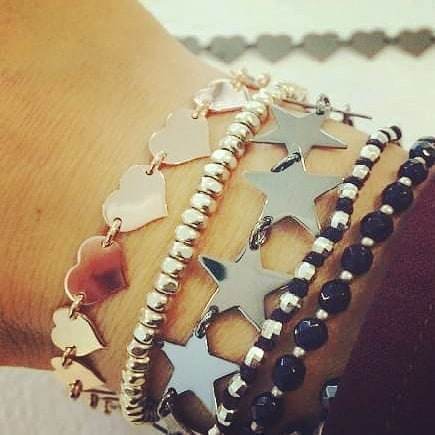 Bracciale spadino pietre - SPBR189 - Spadarella Gioielli