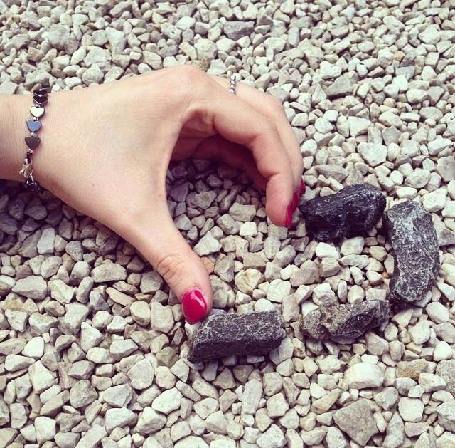 Bracciale spadino cuori ematite - SPBR245 - Spadarella Gioielli