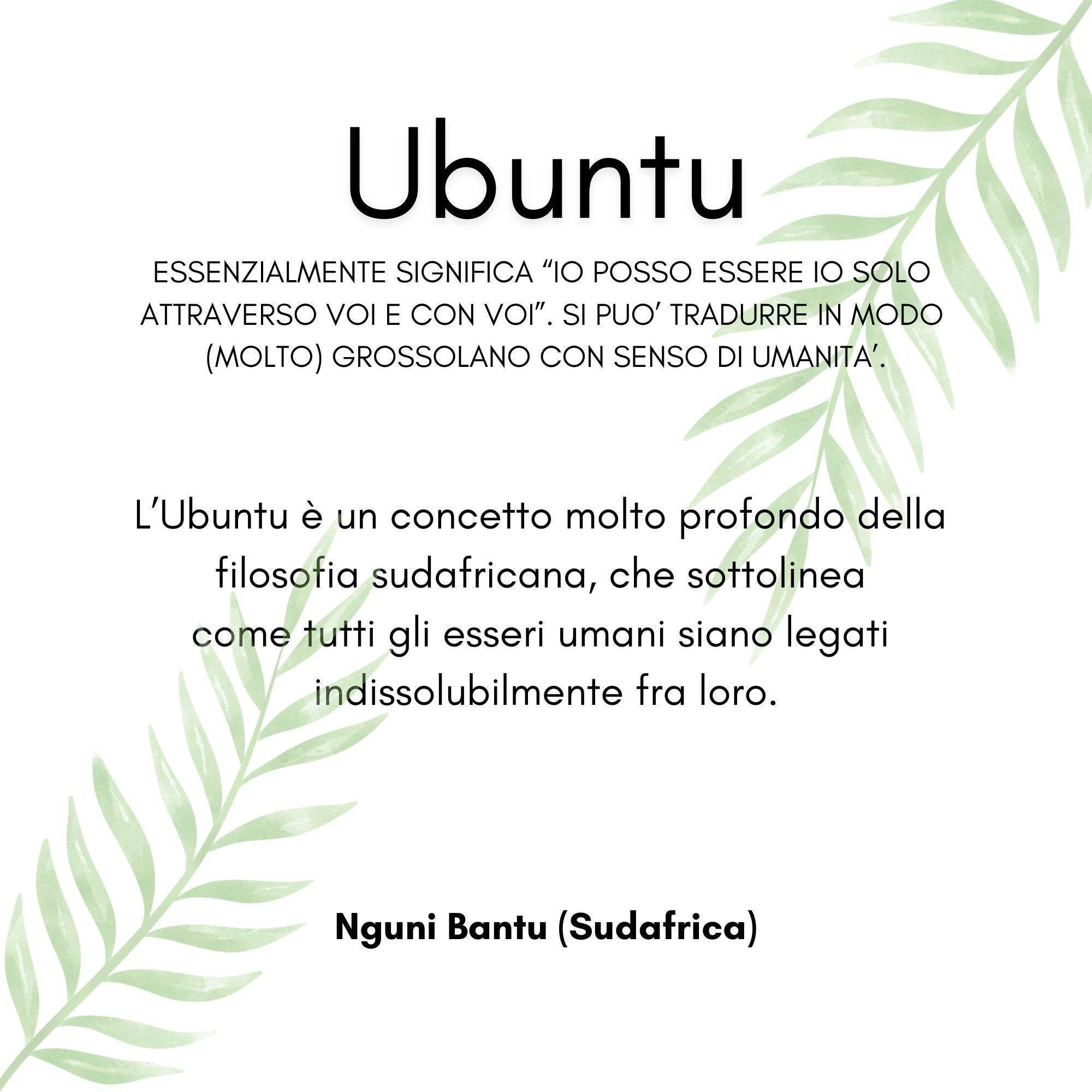 Collana Spadino intraducibili UBUNTU - SPCL725 - Spadarella Gioielli
