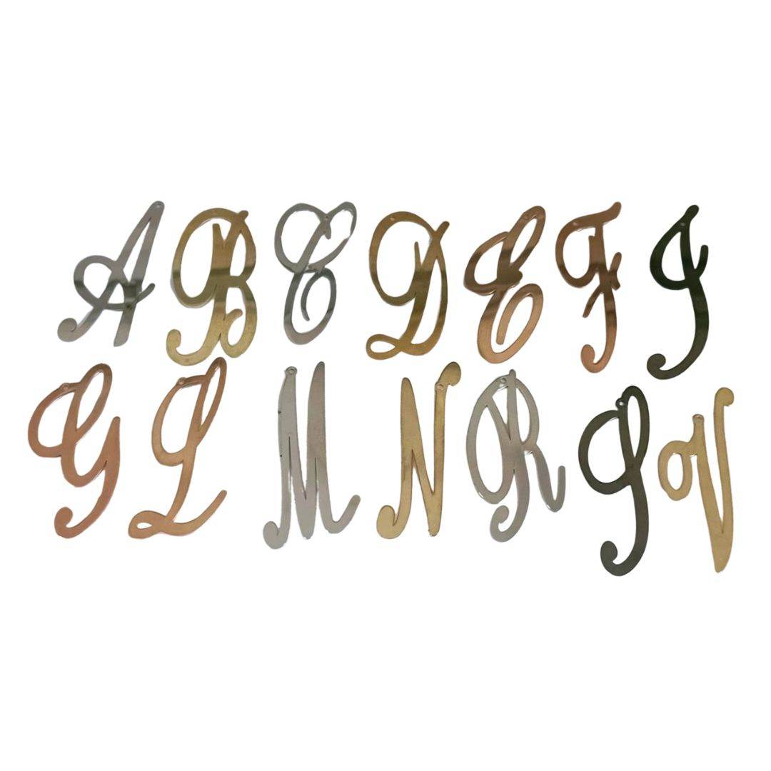 Collana lettera piccola - CD493 - Spadarella Gioielli