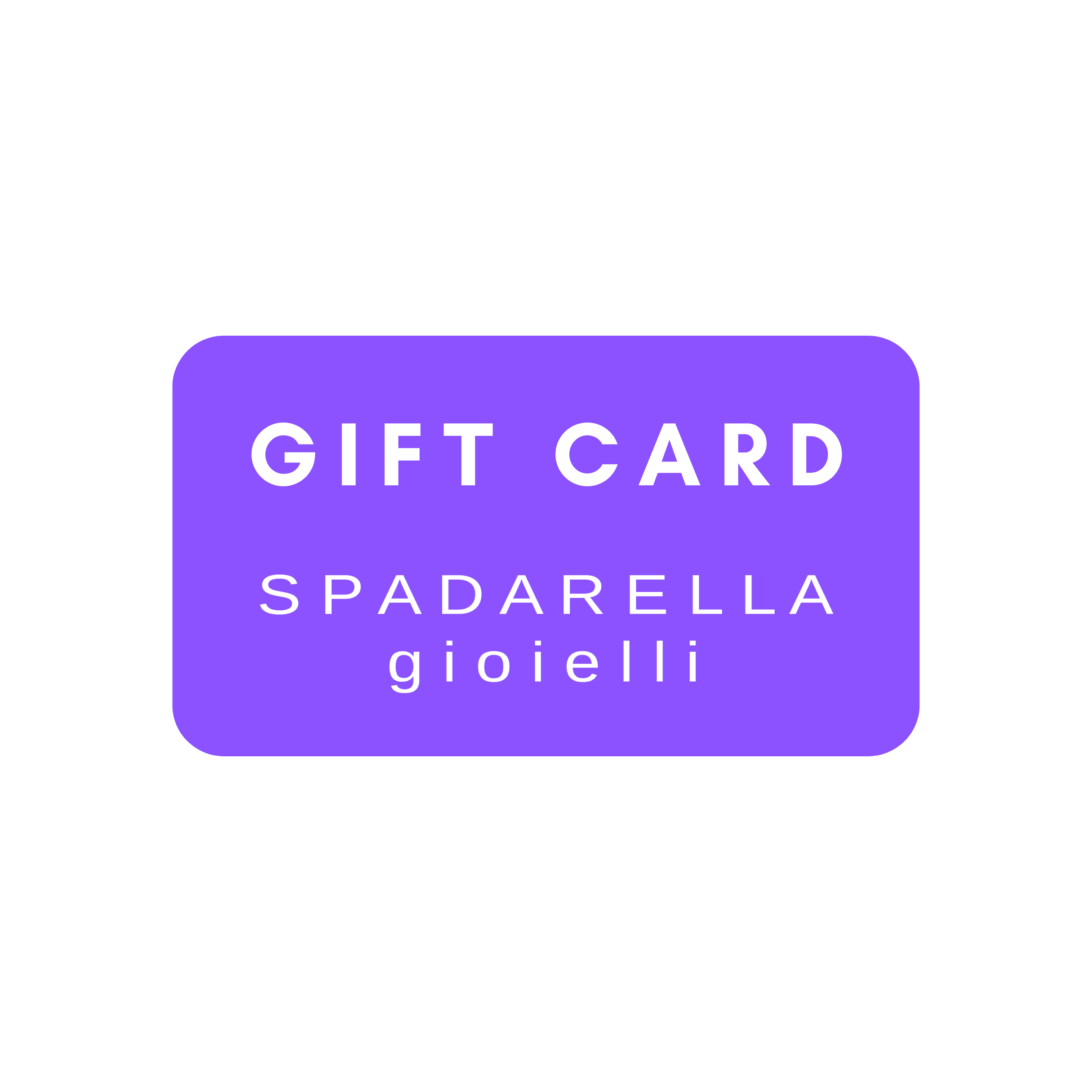 Gift Card - Spadarella Gioielli