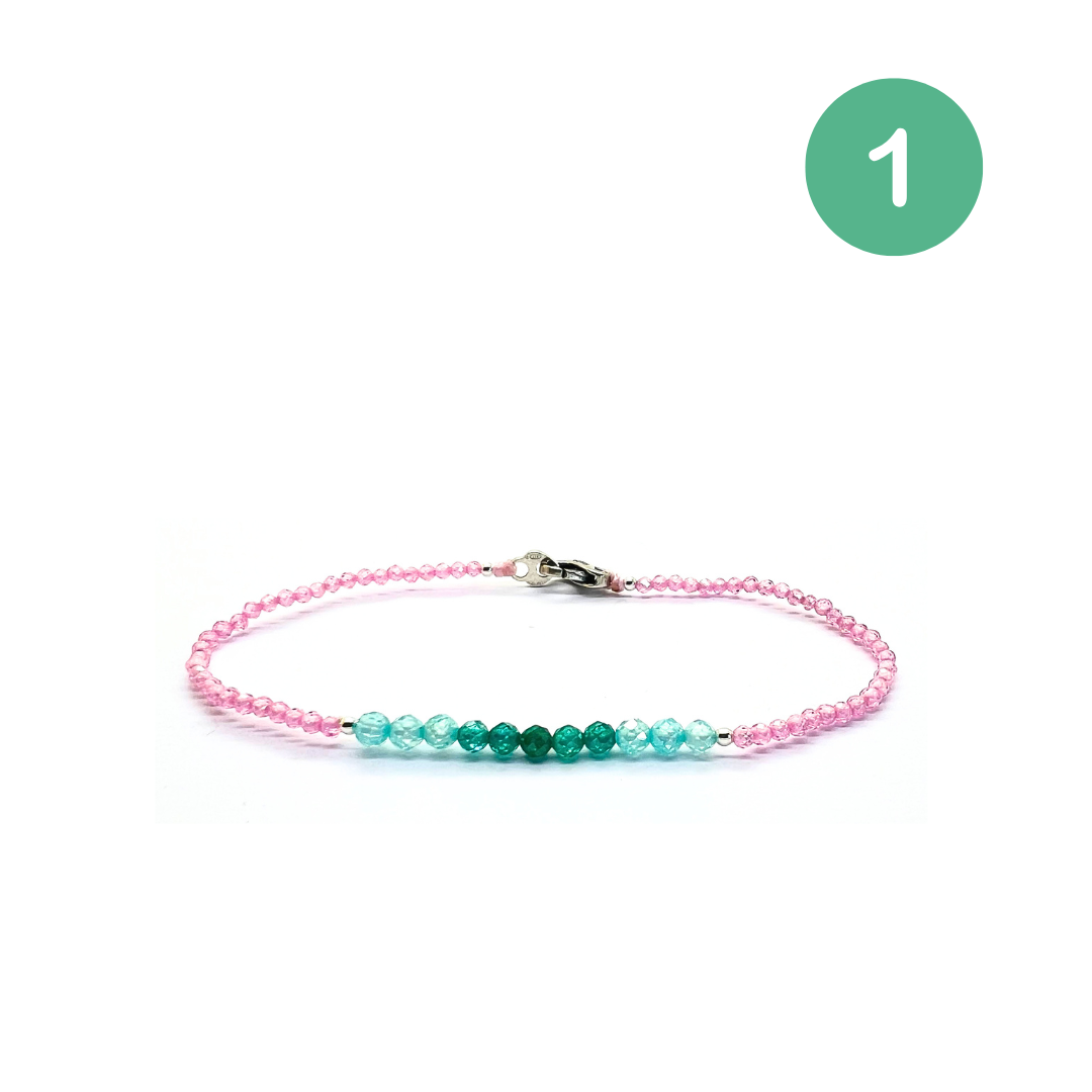 Bracciale spadino zirconcini - SPBR777