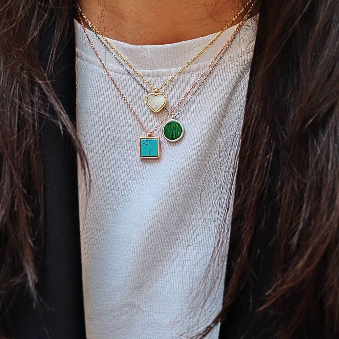 Collana Rainbow tondo - CL722 - Spadarella Gioielli