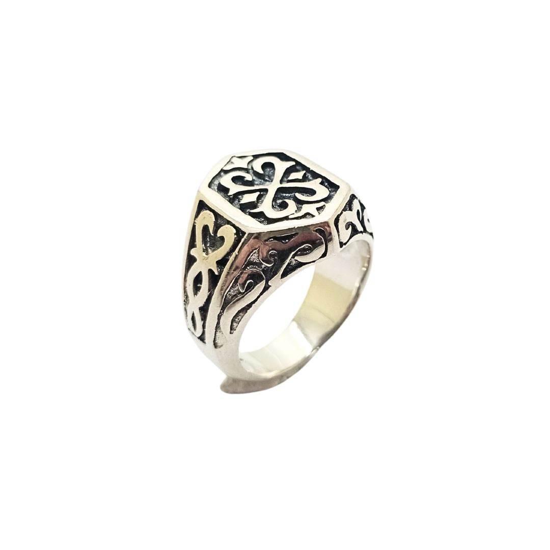 Anello chevalier - AN610 - Spadarella Gioielli
