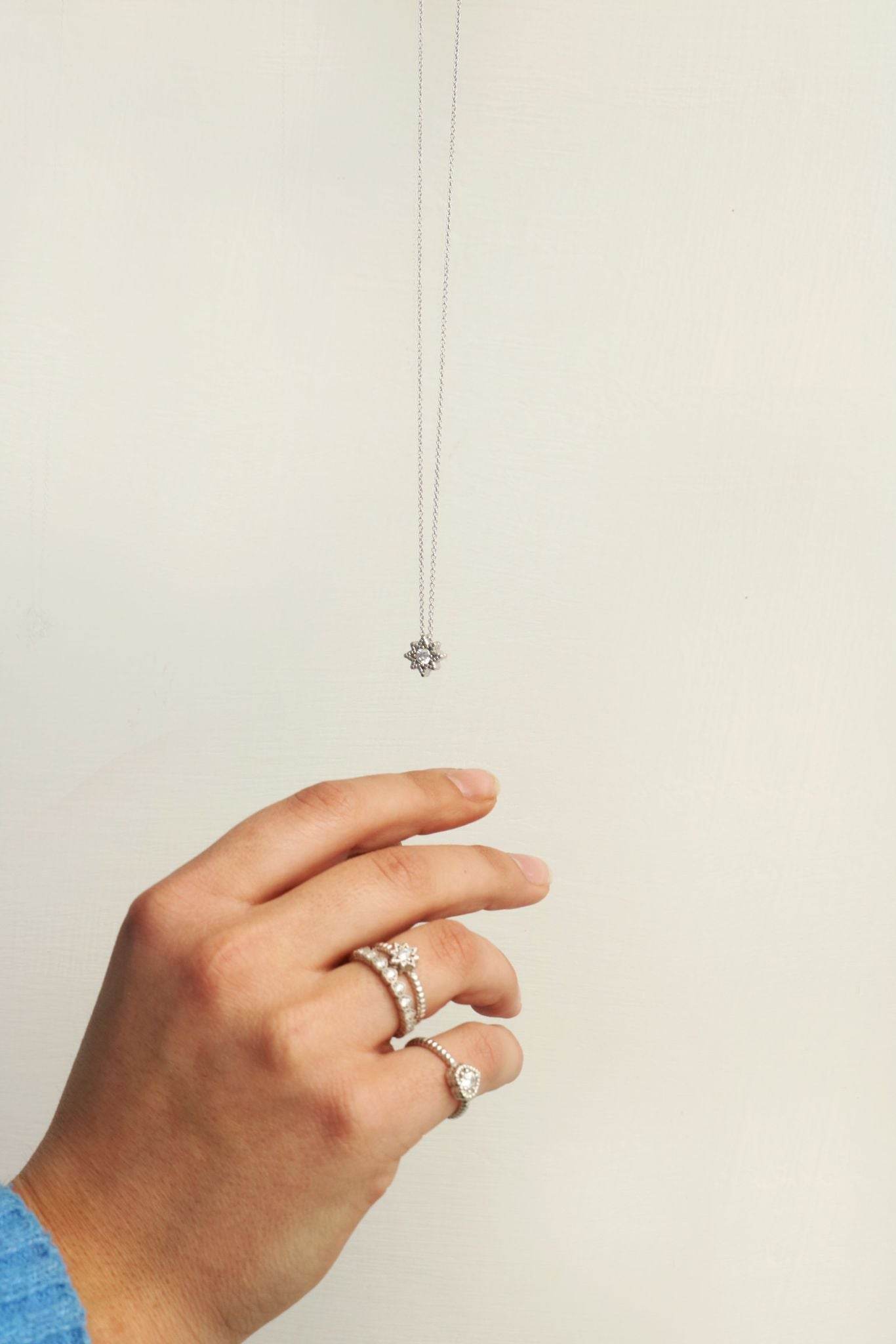 Collana scintille stella - CL715 - Spadarella Gioielli