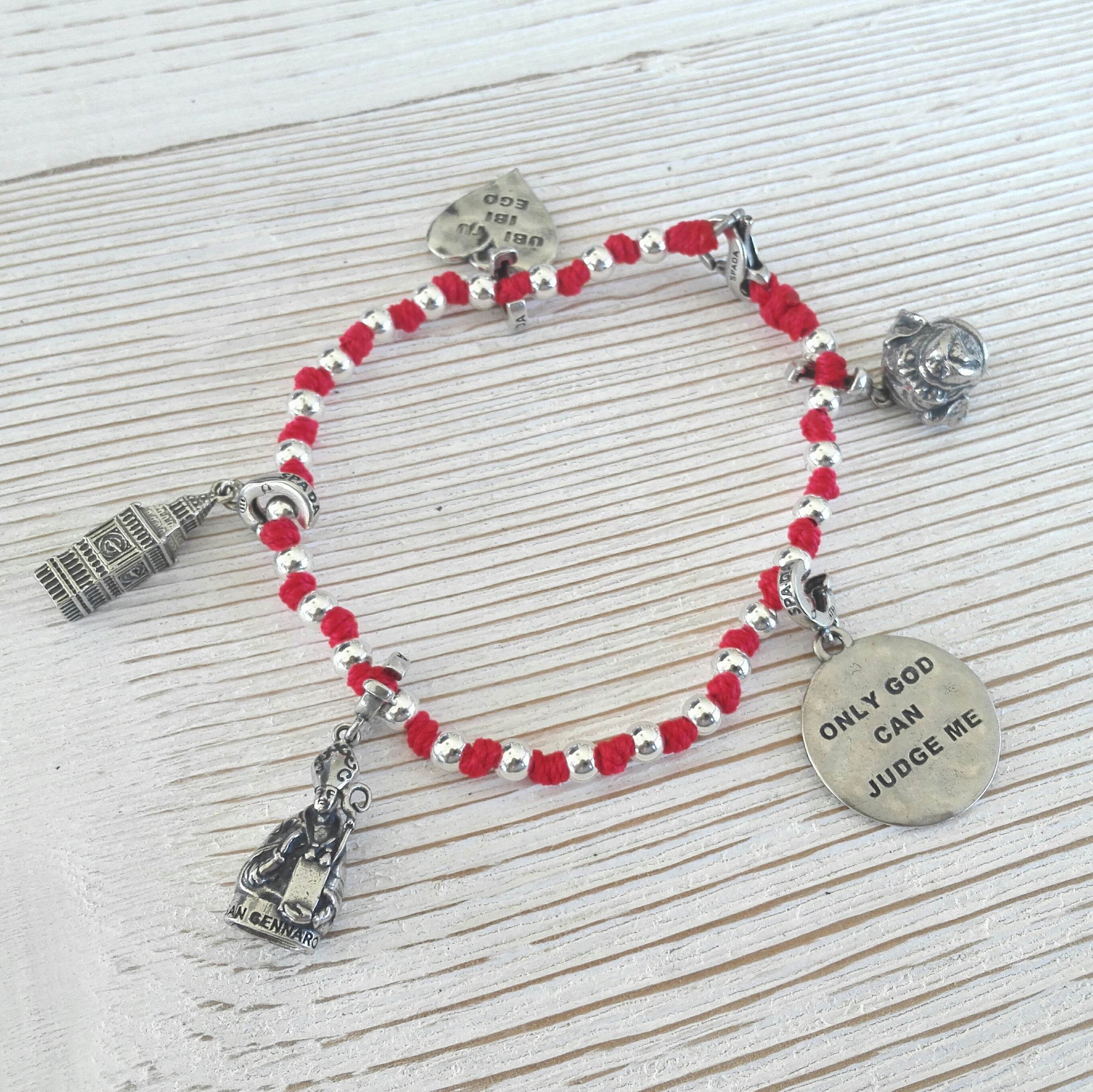 Charm targhetta Think different - CIC14 - Spadarella Gioielli