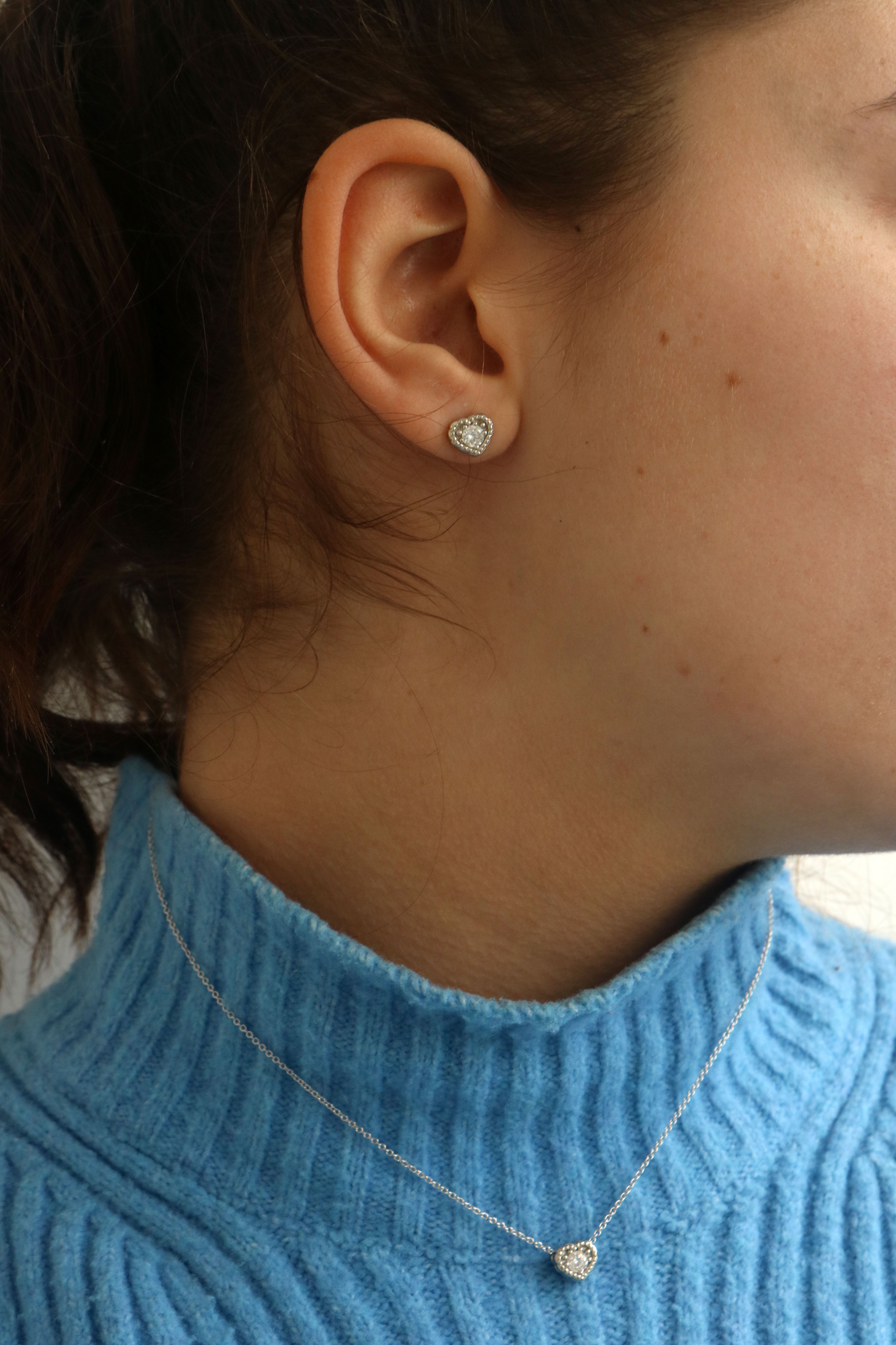 Collana scintille cuore - CL713