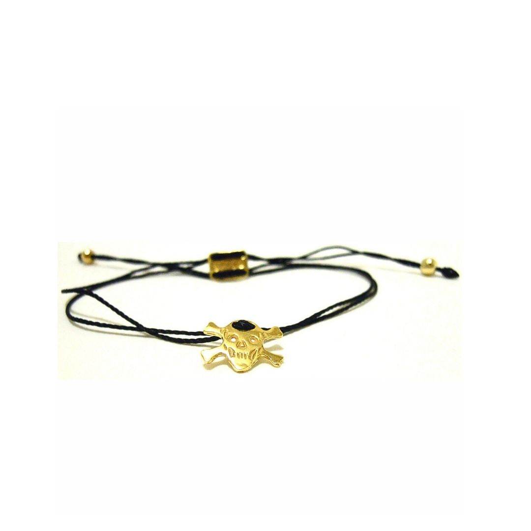 Bracciale spadino Sting teschio - SPBR046 - Spadarella Gioielli