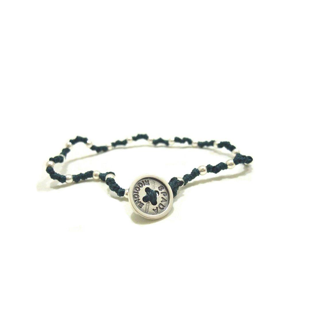 Bracciale spadino Attaccar bottone - SPBR225 - Spadarella Gioielli