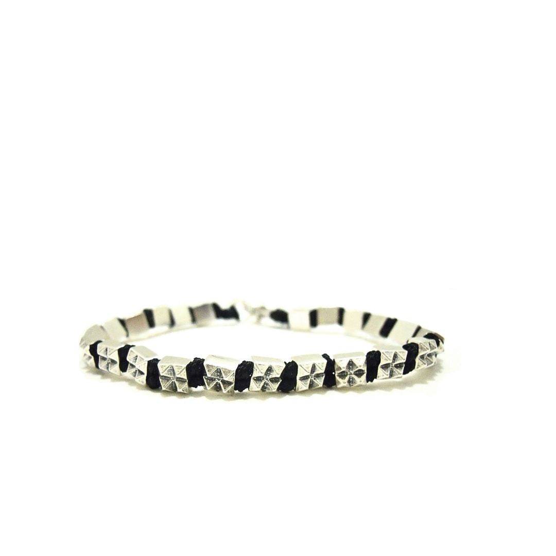 Bracciale spadino borchie - SPBR309 - Spadarella Gioielli