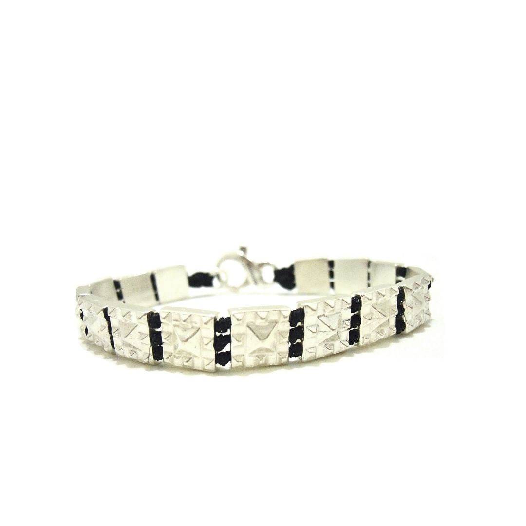 Bracciale spadino borchie - SPBR310 - Spadarella Gioielli