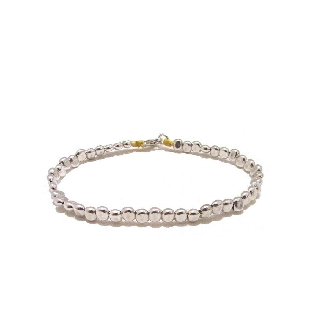 Bracciale spadino globuli piccoli - SPBR342 - Spadarella Gioielli