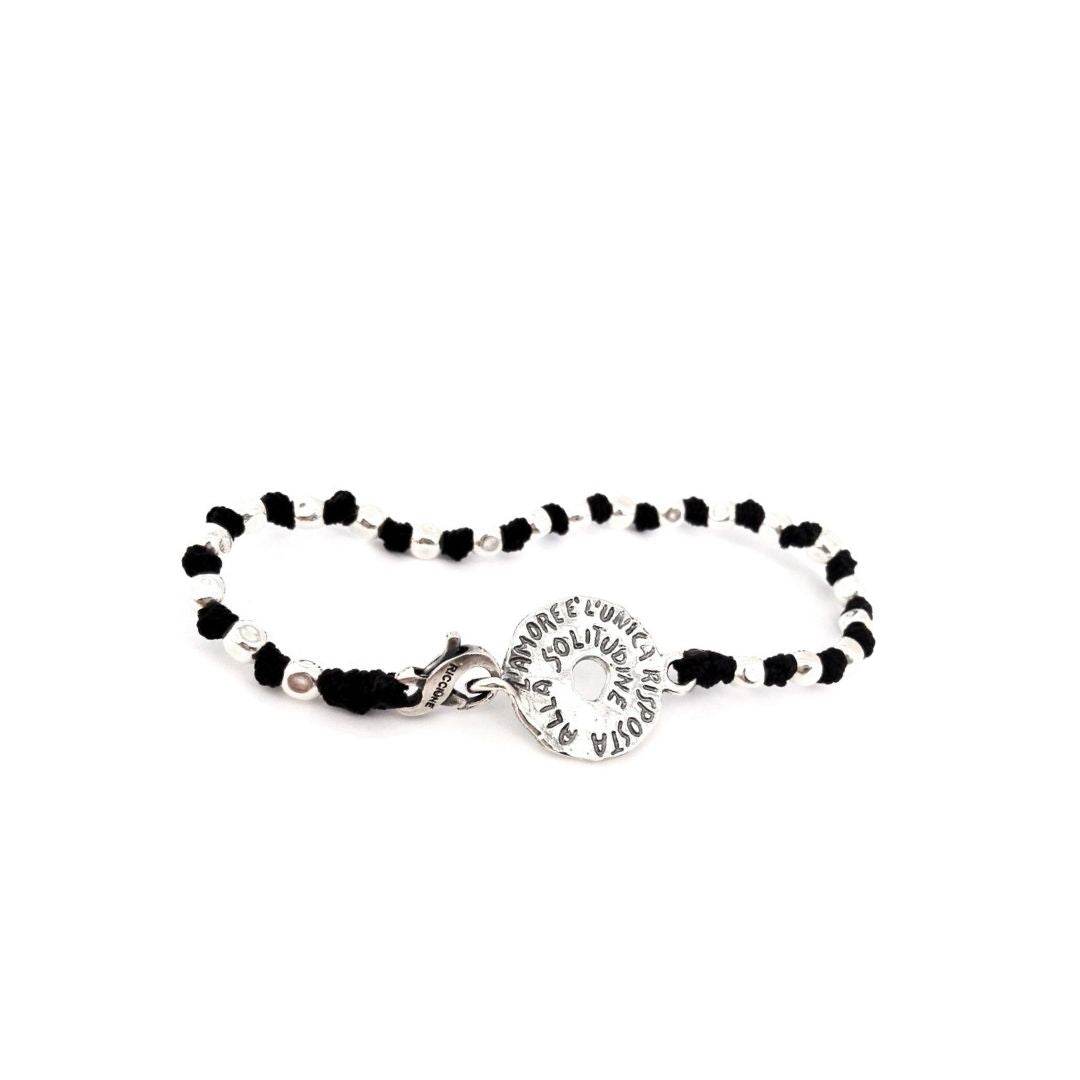 Bracciale spadino targhetta Madre Teresa - SPBR450 - Spadarella Gioielli
