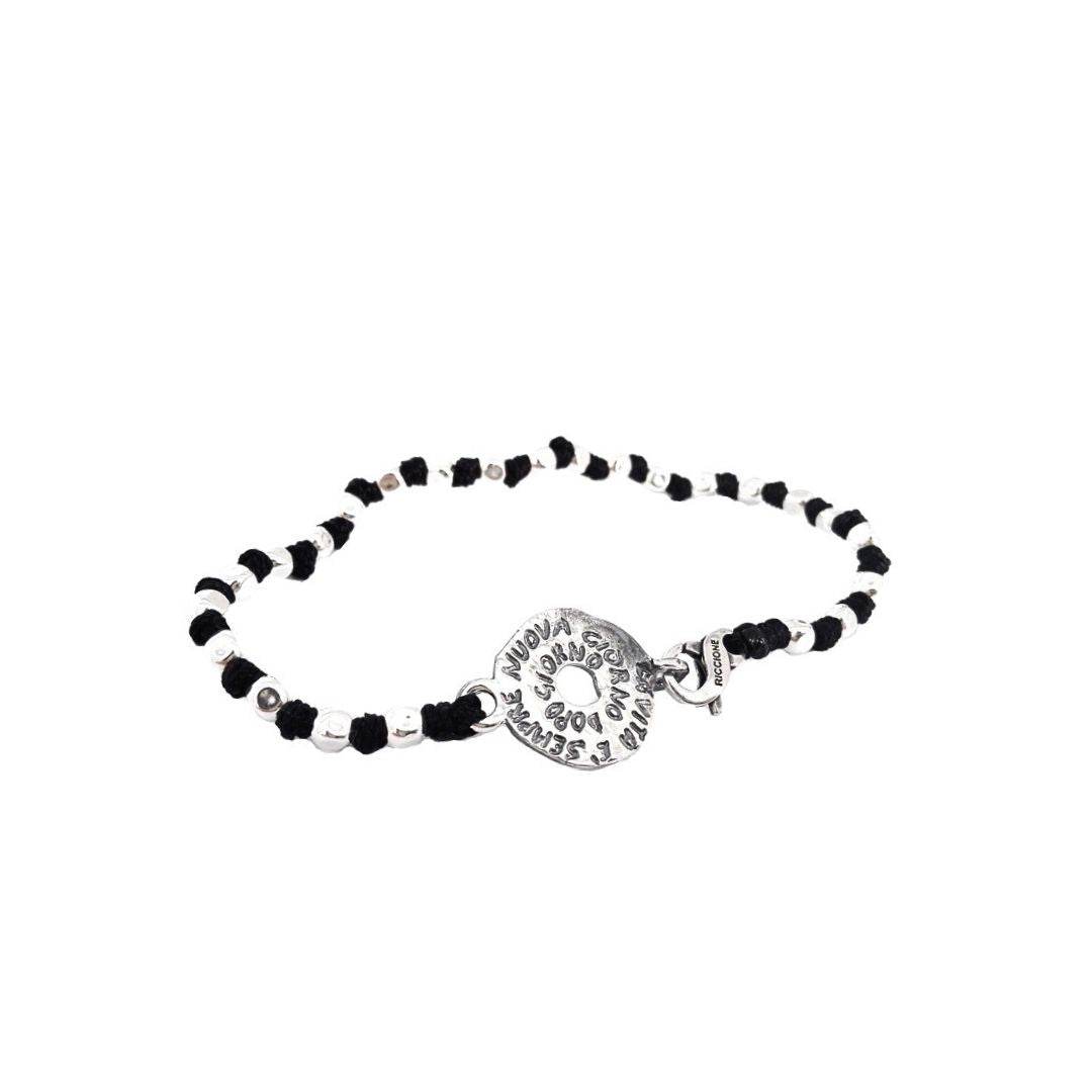 Bracciale spadino targhetta Gandhi - SPBR454 - Spadarella Gioielli