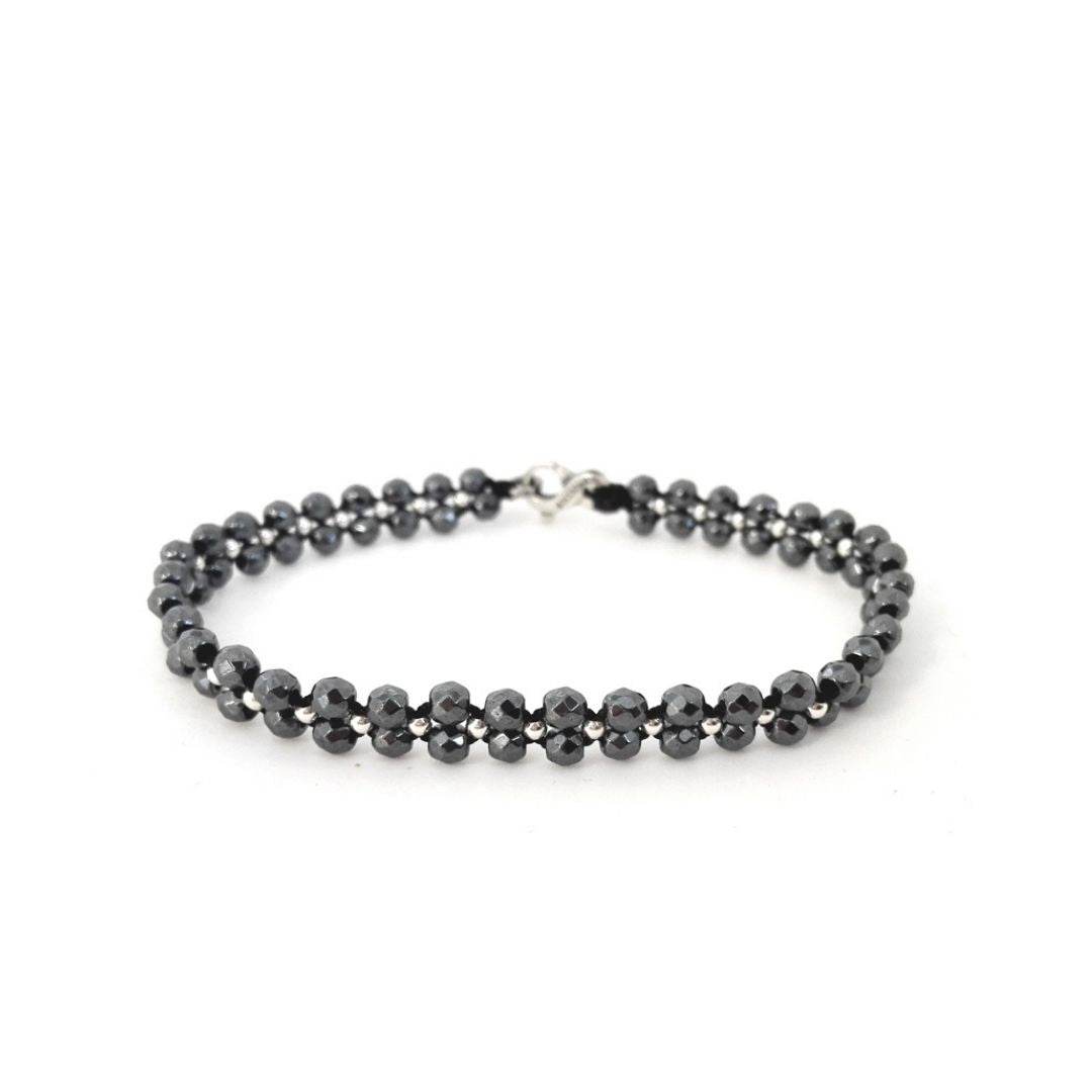 Bracciale spadino intrecciato - SPBR540 - Spadarella Gioielli