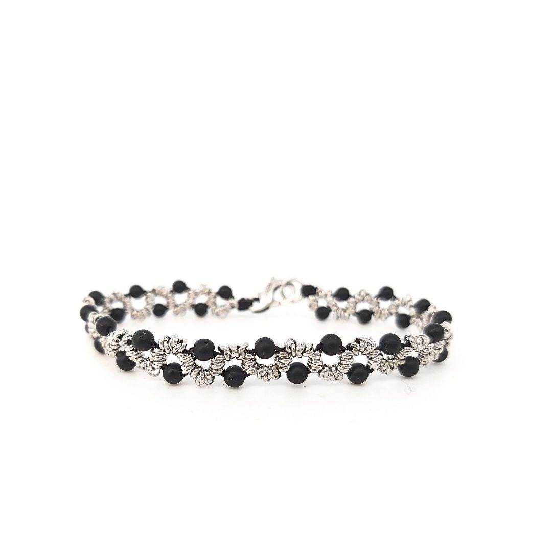 Bracciale spadino pietre - SPBR558 - Spadarella Gioielli