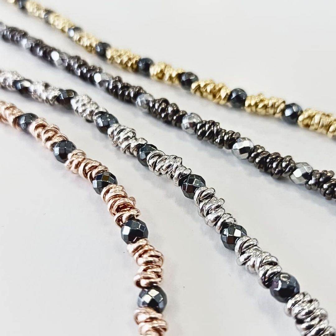Bracciale spadino con pietre - SPBR565 - Spadarella Gioielli