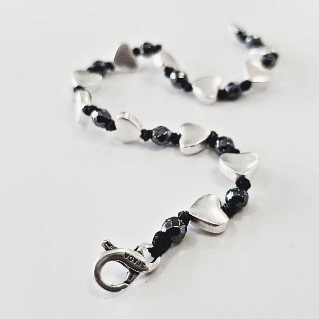 Bracciale Spadino cuori - SPBR567 - Spadarella Gioielli