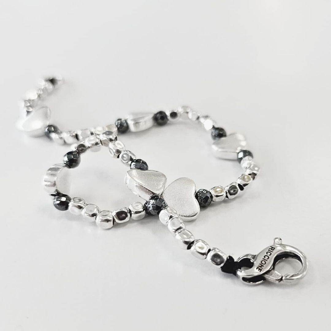 Bracciale Spadino cuori - SPBR568 - Spadarella Gioielli