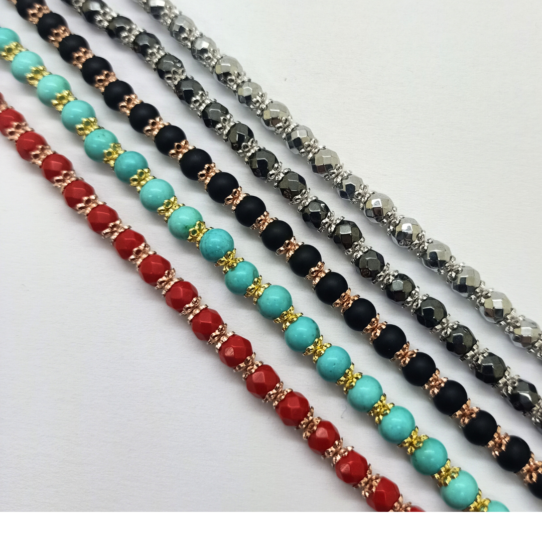 Bracciale spadino con pietre - SPBR770