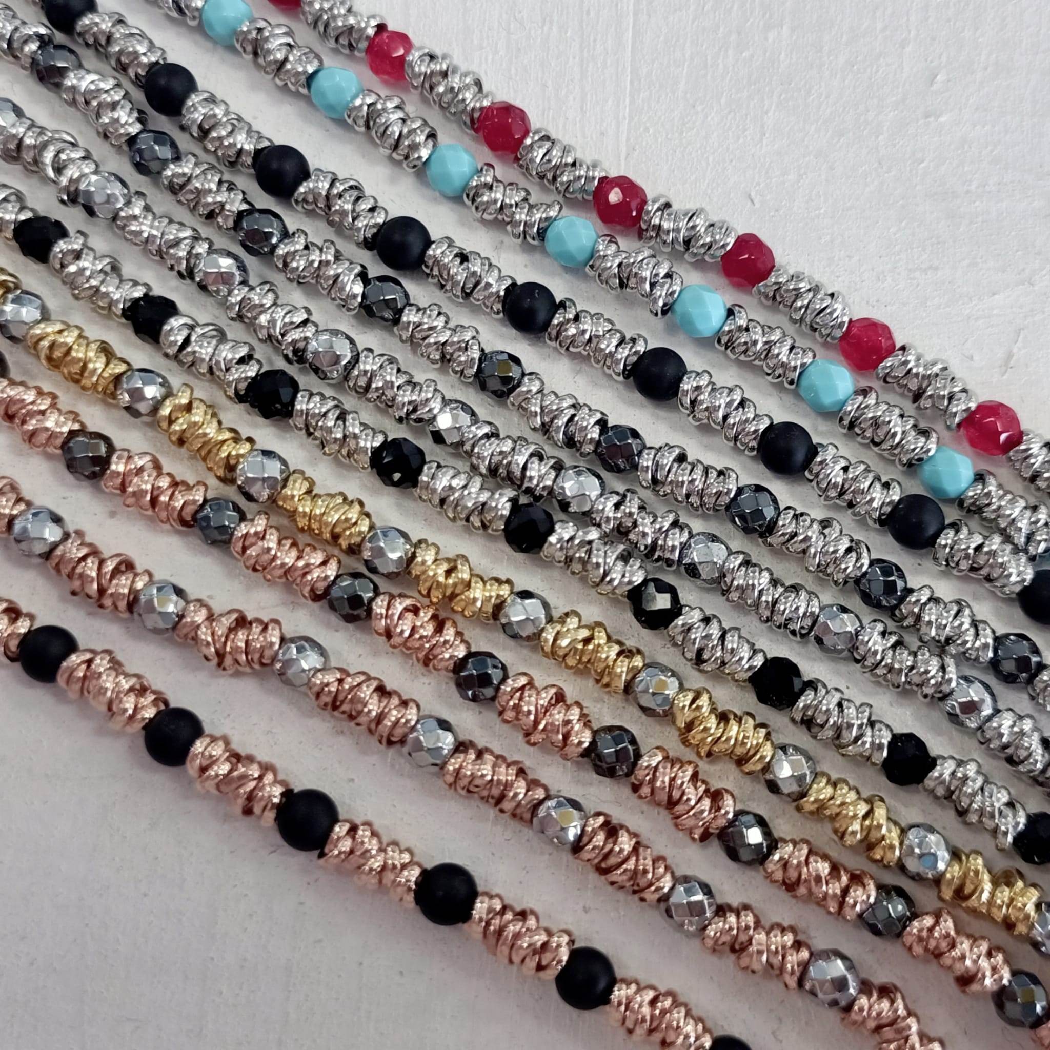 Bracciale spadino con pietre - SPBR565 - Spadarella Gioielli