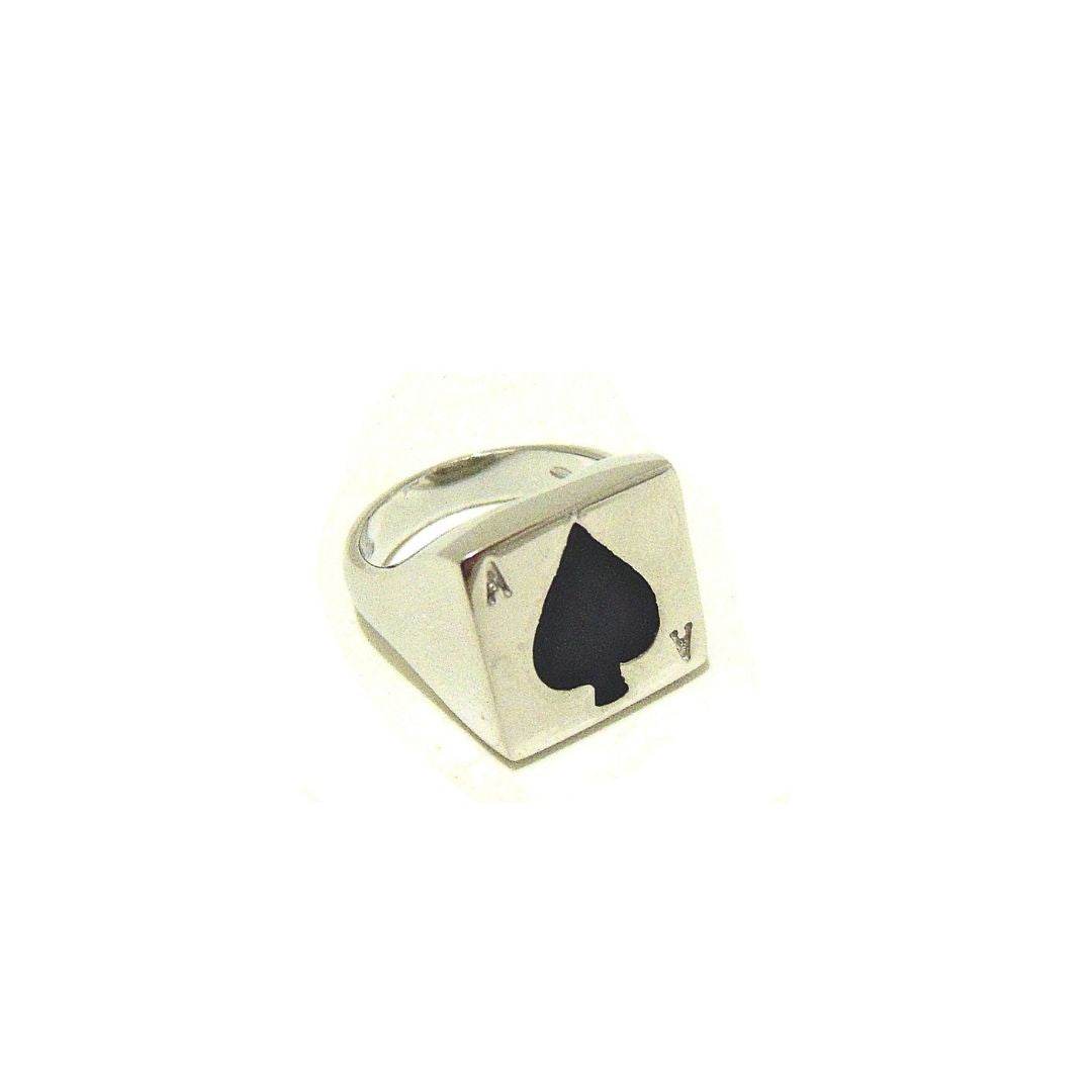 Anello Jocker Picche - AN400 - Spadarella Gioielli