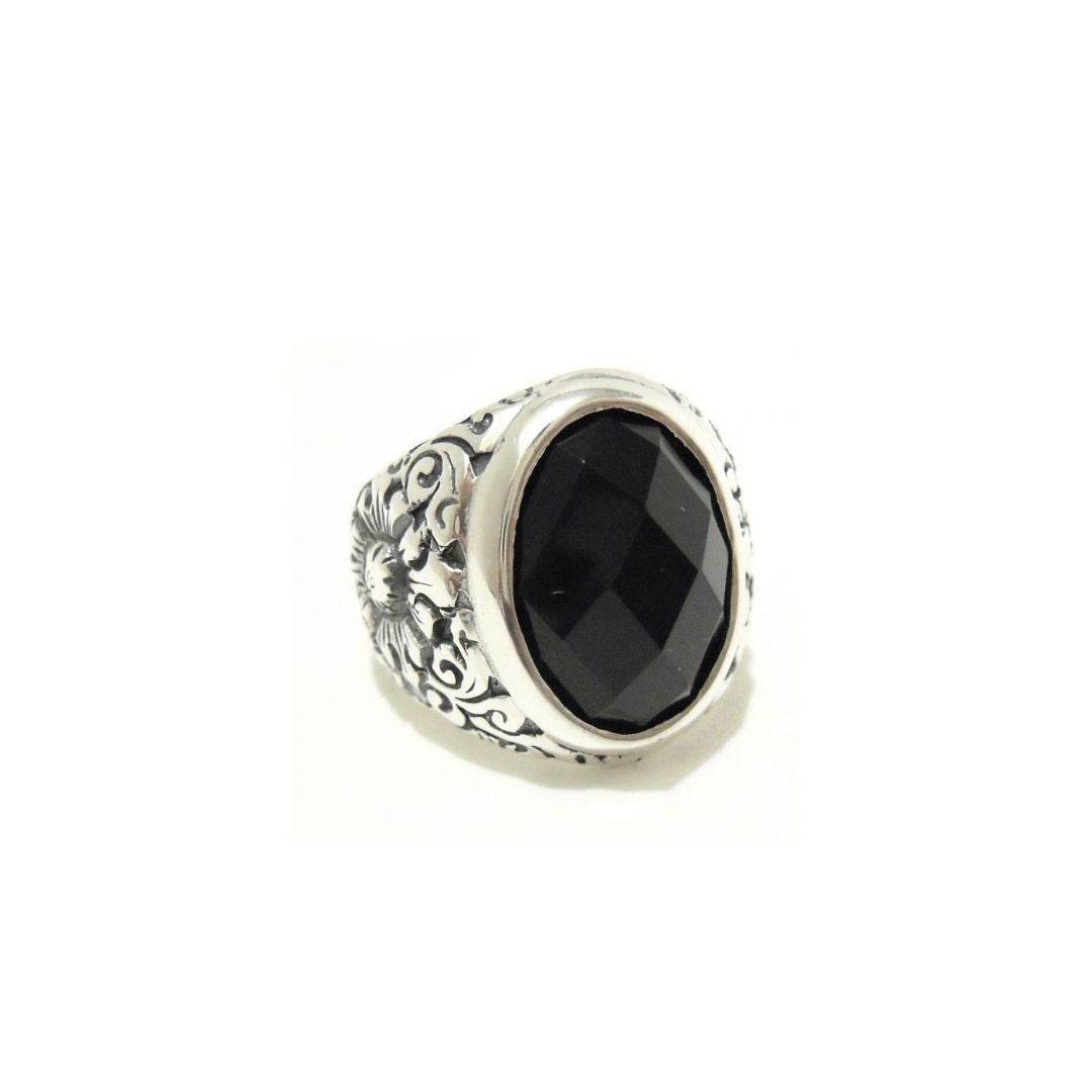 Anello pietra ovale - AN441 - Spadarella Gioielli