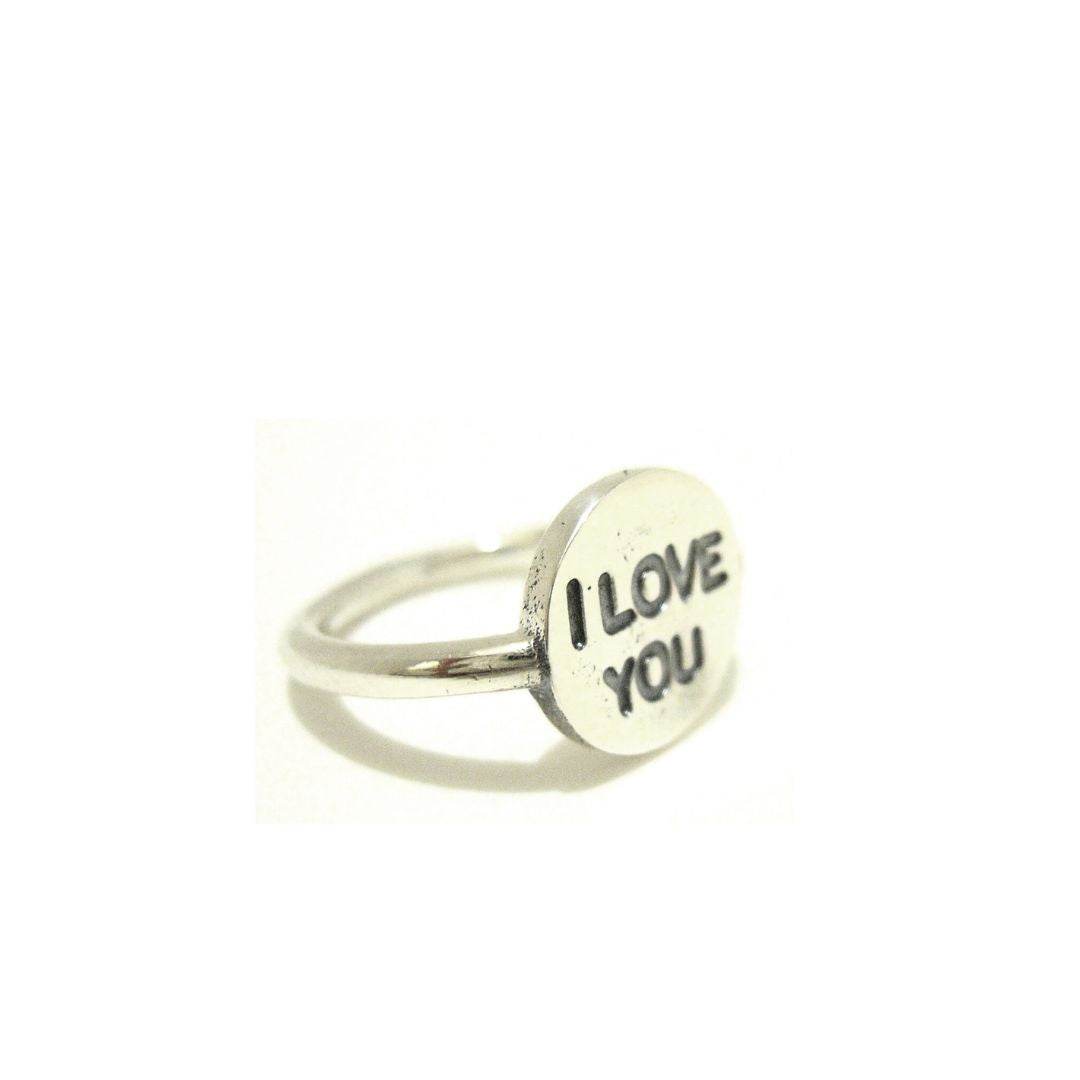 Fedina I love you - AN473 - Spadarella Gioielli