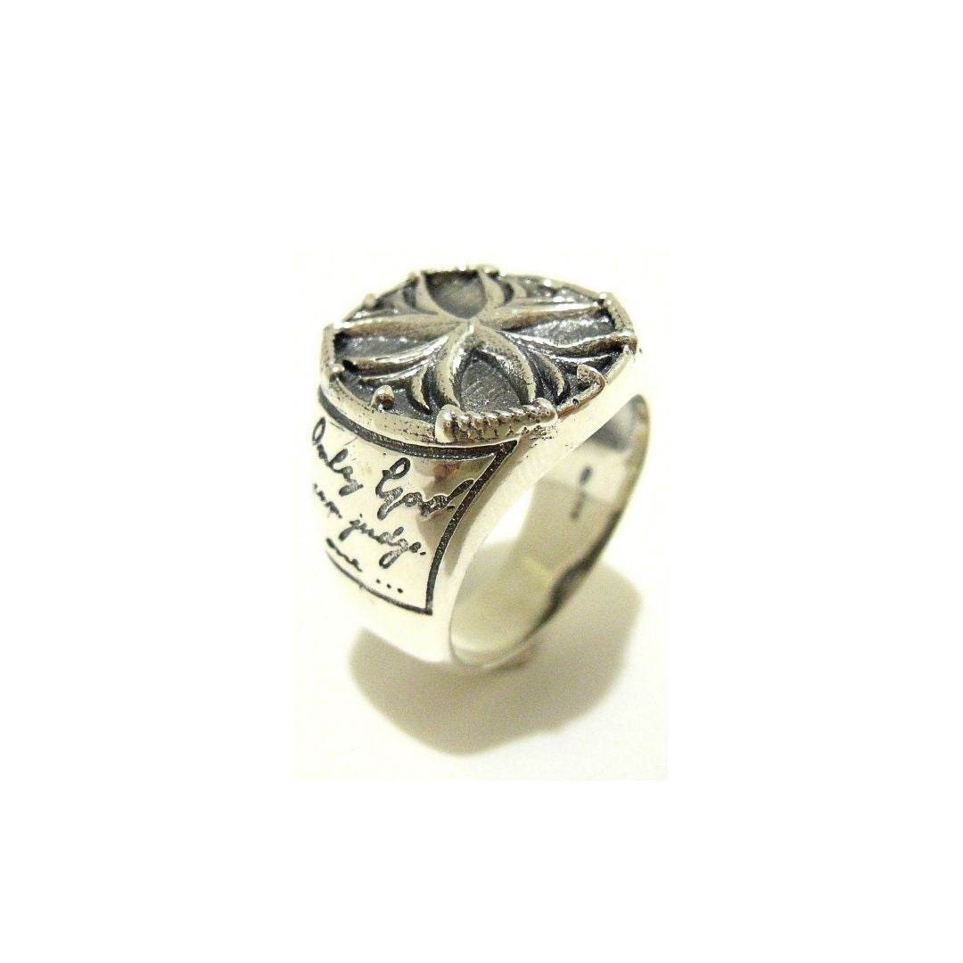Anello Only god can judge me - AN510 - Spadarella Gioielli