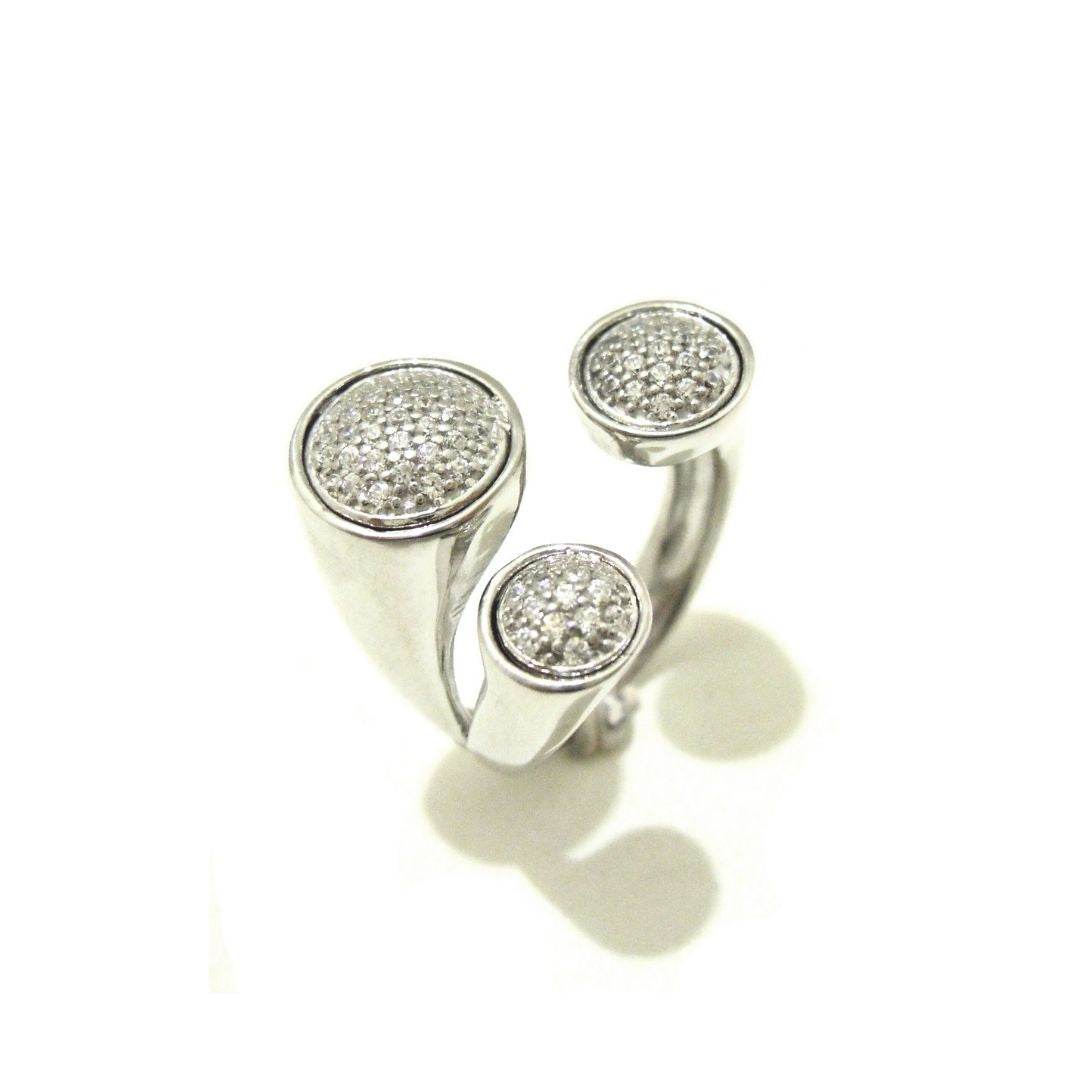 Anello zirconi - AN589 - Spadarella Gioielli