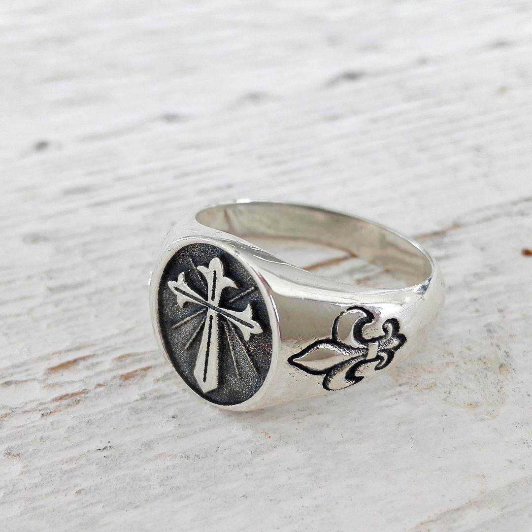 Anello croce - AN603 - Spadarella Gioielli