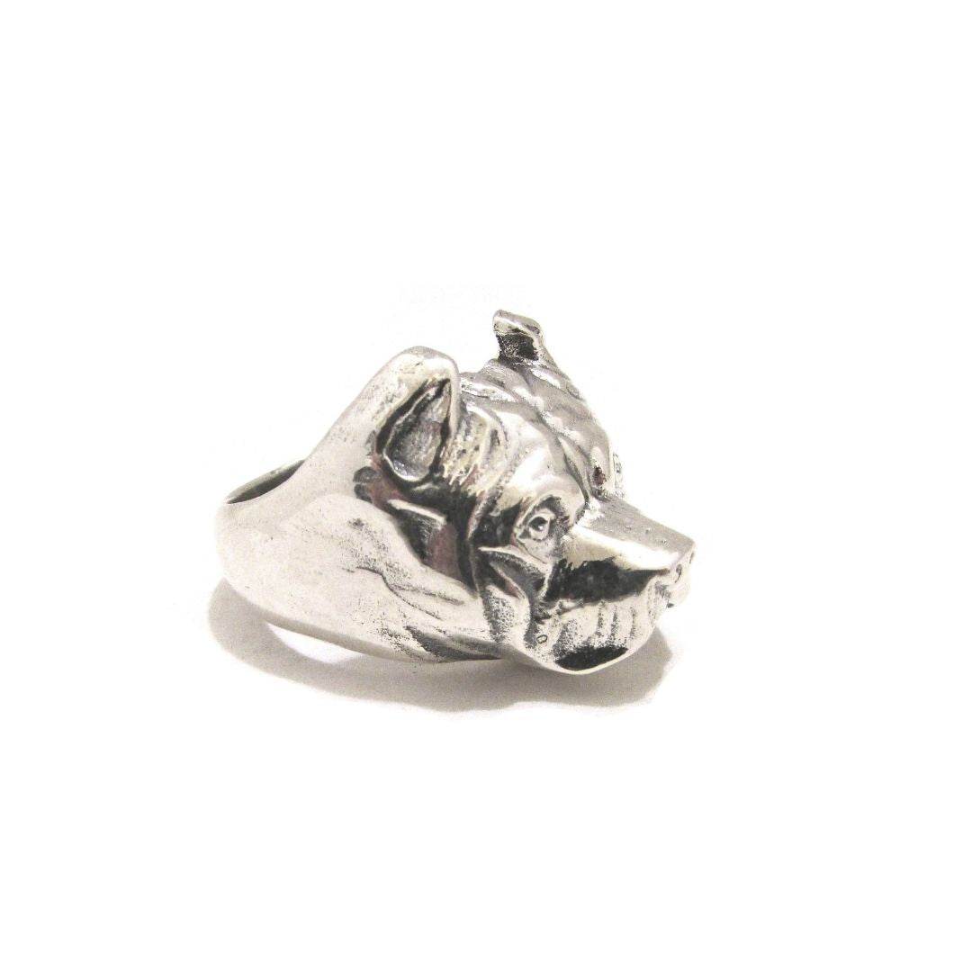 Anello Bulldog - AN627 - Spadarella Gioielli
