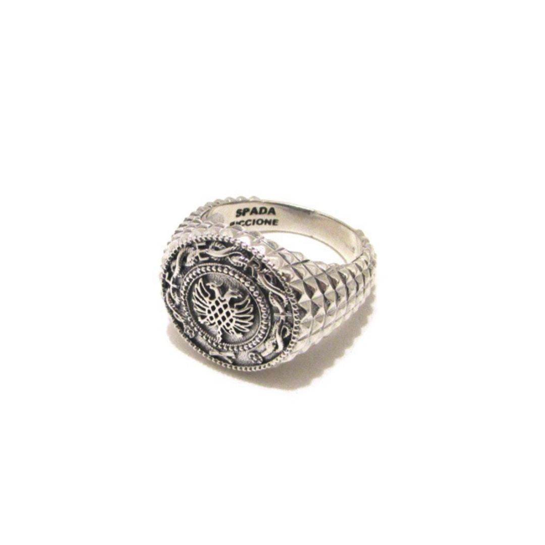 Anello chevalier - AN632 - Spadarella Gioielli