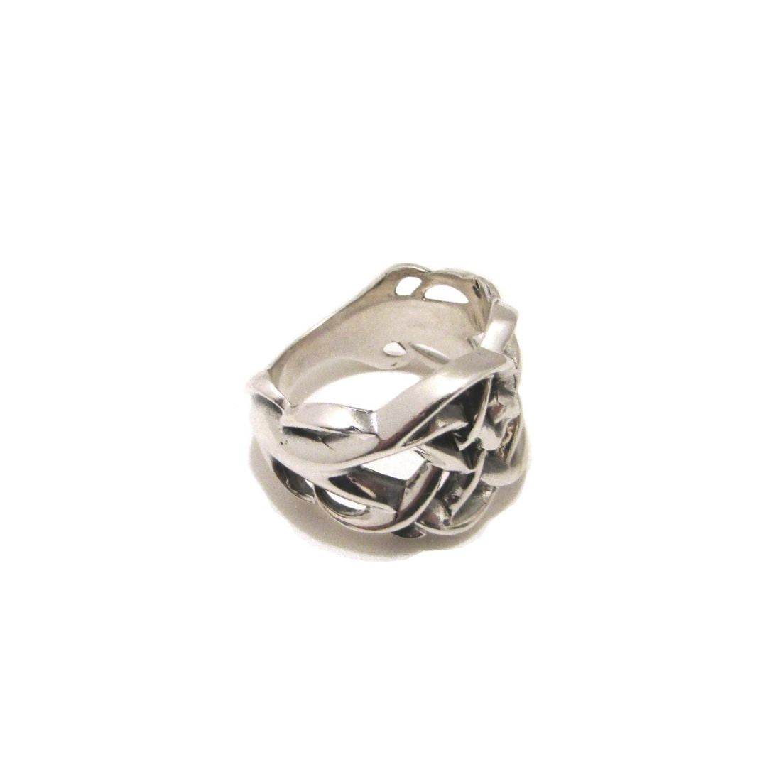 Anello intrecciato - AN634 - Spadarella Gioielli