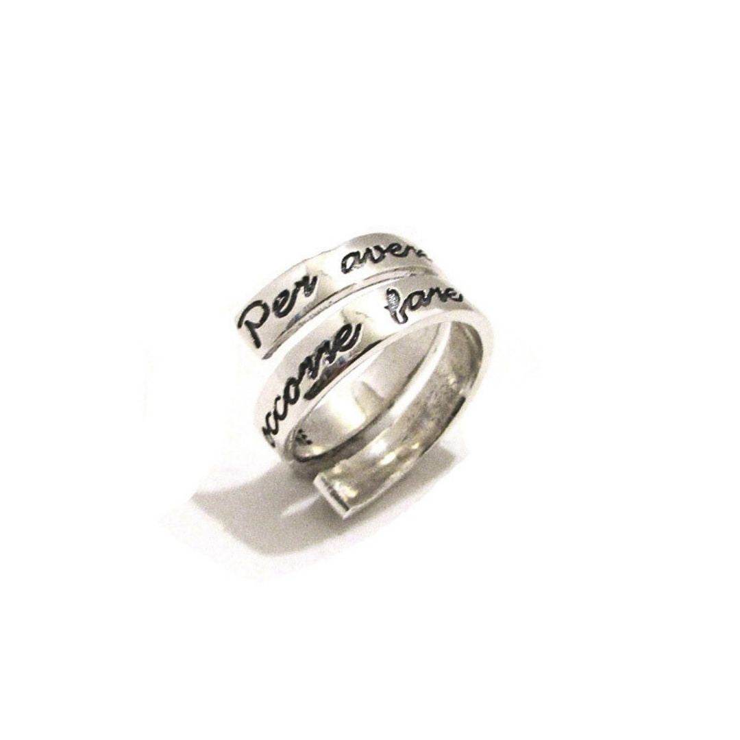 Anello frase - AN655 - Spadarella Gioielli