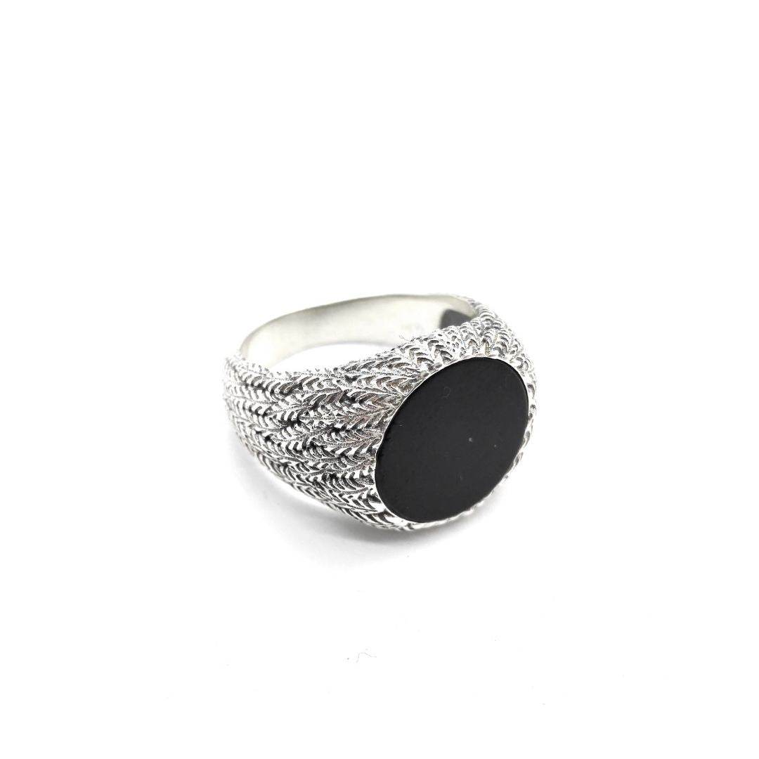 Anello pietra tonda - AN693 - Spadarella Gioielli