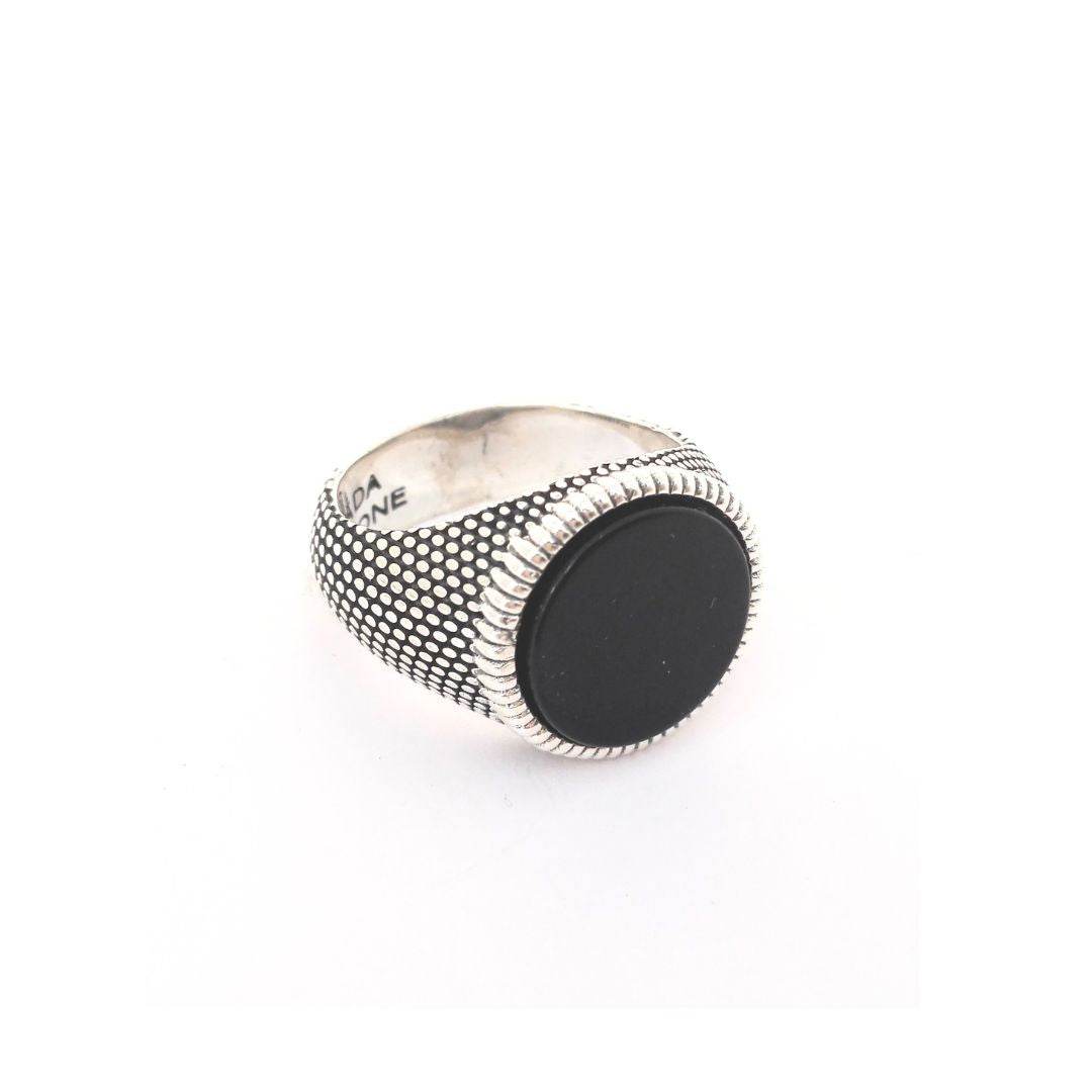 Anello pietra tonda - AN723 - Spadarella Gioielli