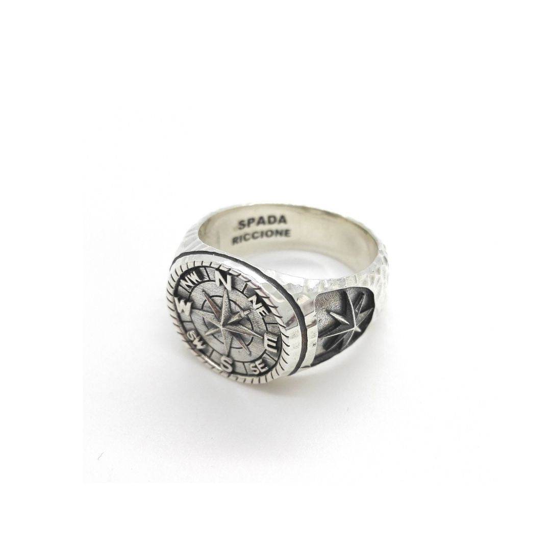 Anello Rosa dei venti- AN730 - Spadarella Gioielli