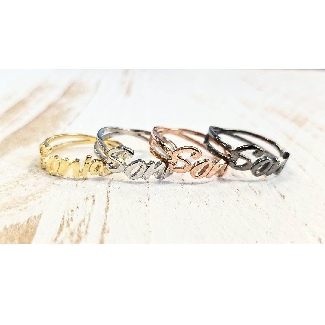 Anello Nome - AN768 - Spadarella Gioielli