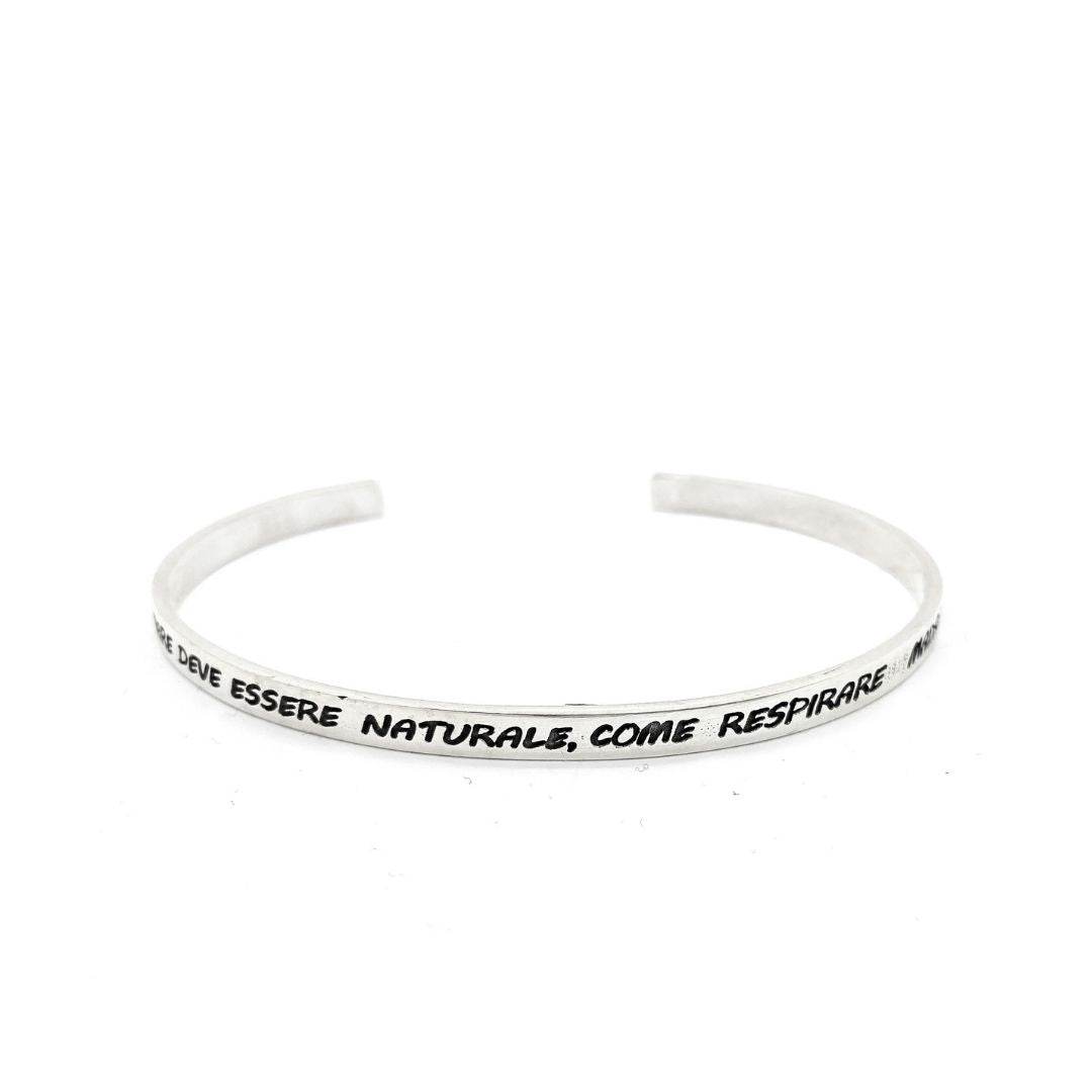 Bracciale rigido Madre Teresa - BR494 - Spadarella Gioielli