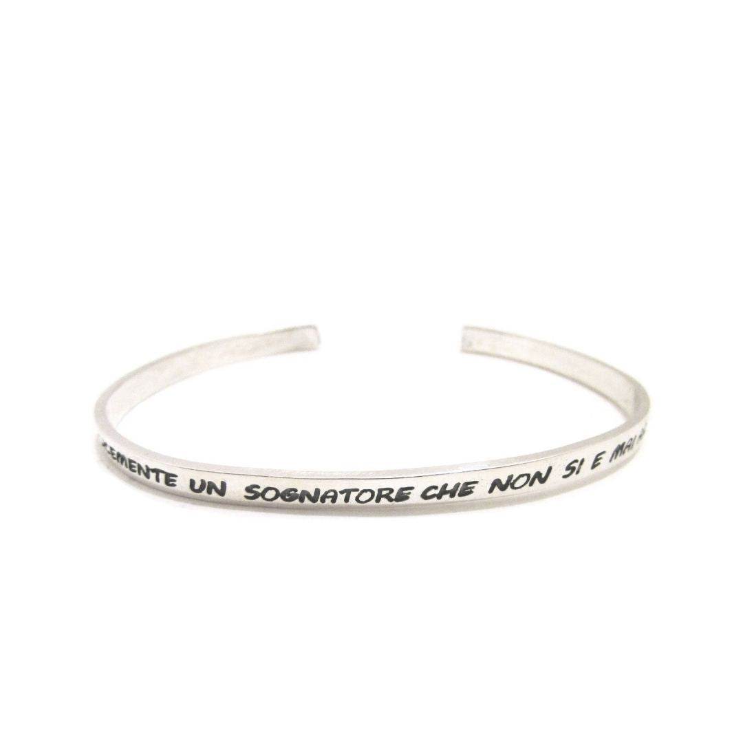 Bracciale rigido Nelson Mandela - BR495 - Spadarella Gioielli