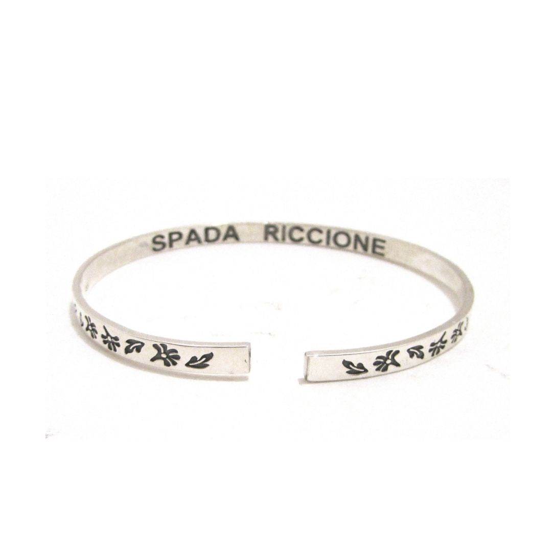 Bracciale rigido Nelson Mandela - BR495 - Spadarella Gioielli