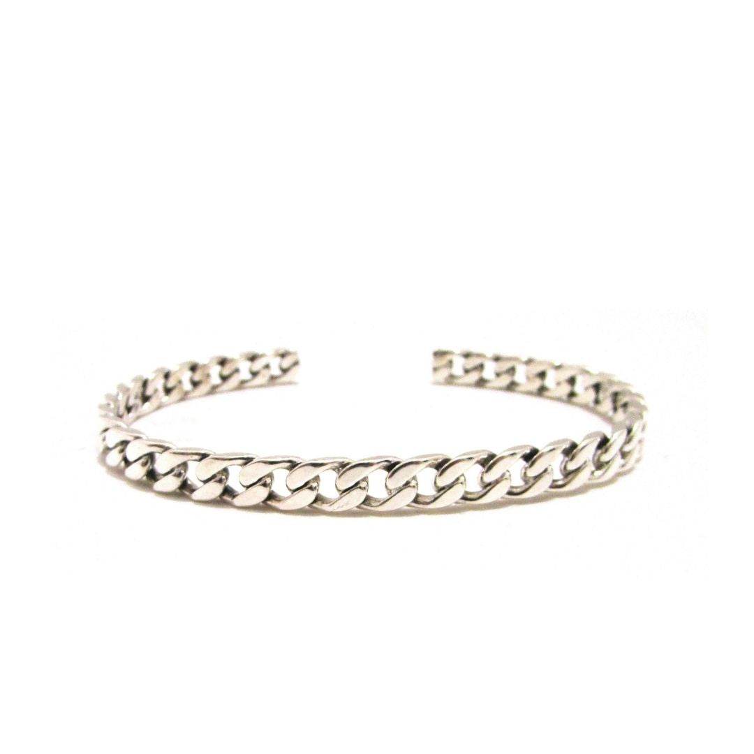 Bracciale rigido catena - BR501 - Spadarella Gioielli