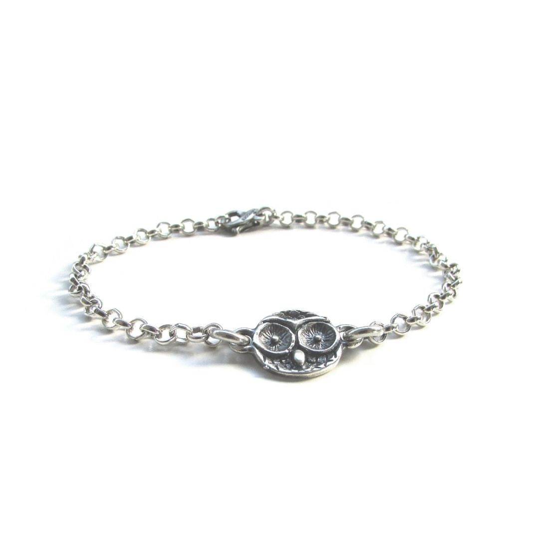 Bracciale gufo - BR507 - Spadarella Gioielli