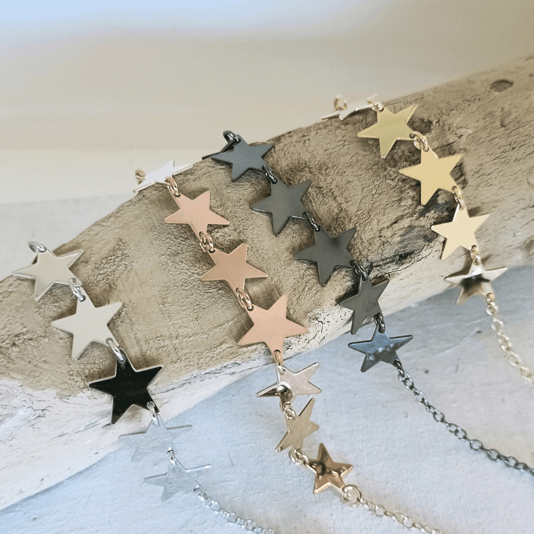 Bracciale stelle - BR524 - Spadarella Gioielli
